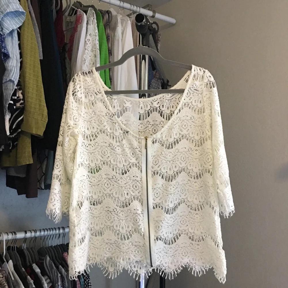 Zara Lace Top
